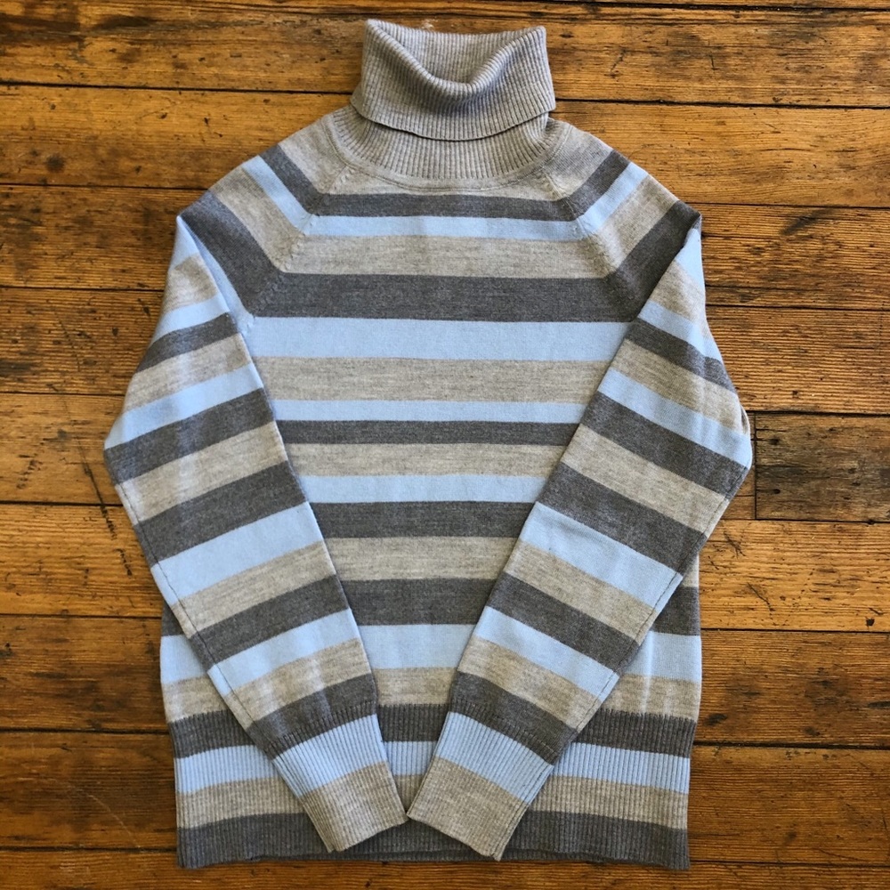 VINTAGE Pendleton Merino Wool Turtleneck Sweater
